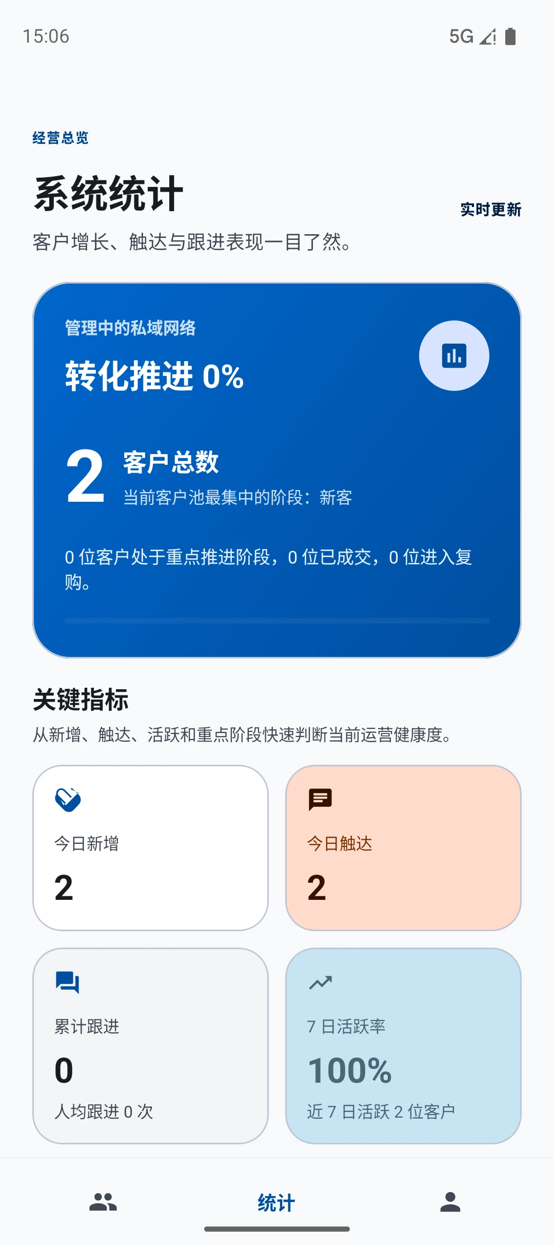 私域助手悬浮窗管理界面